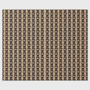 French Bulldog Portrait Wrapping Paper
