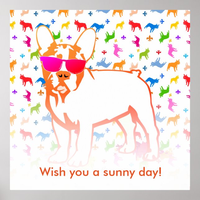 French Bulldog Poster (Front)