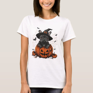 French Bulldog Pumpkin Halloween Thanksgiving Men T-Shirt