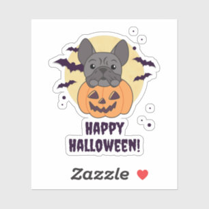 French Bulldog Pumpkin Sweet Dogs Happy Halloween