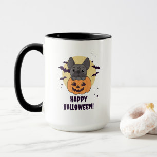 French Bulldog Pumpkin Sweet Dogs Happy Halloween Mug