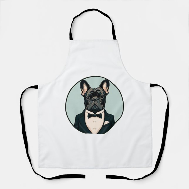 French Bulldog Puppy Apron (Front)