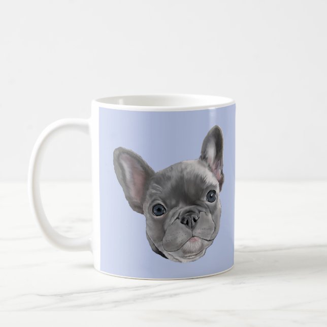 French Bulldog Puppy Coffee Mug (Left)