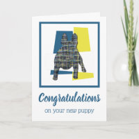 French Bulldog Puppy Congratulations Greeting