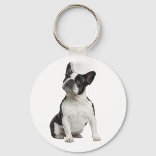 French Bulldog Puppy Dog Mom Adoption Rescue Lover Keychain
