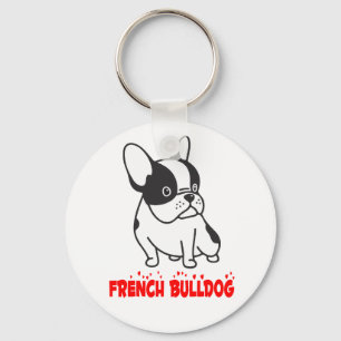 French Bulldog Puppy Dog Mom Rescue Adoption Lover Keychain