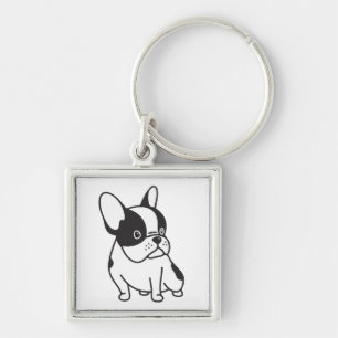 French Bulldog Puppy Dog Mom Rescue Adoption Lover Keychain