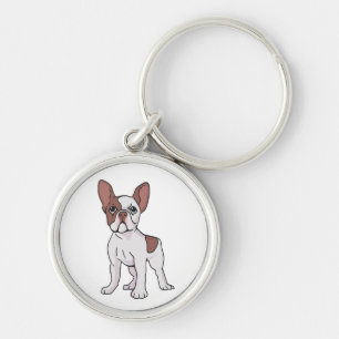 French Bulldog Puppy Dog Mom Rescue Adoption Lover Keychain