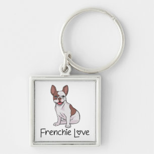 French Bulldog Puppy Dog Mom Rescue Adoption Lover Keychain