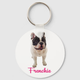 French Bulldog Puppy Dog Mom Rescue Adoption Lover Keychain