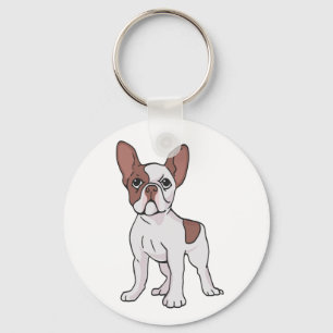 French Bulldog Puppy Dog Mom Rescue Adoption Lover Keychain