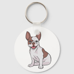 French Bulldog Puppy Dog Mom Rescue Adoption Lover Keychain