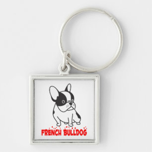 French Bulldog Puppy Dog Mom Rescue Adoption Lover Keychain