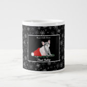 French Bulldog Puppy In Santa’s Hat Coffee Mug (Front)
