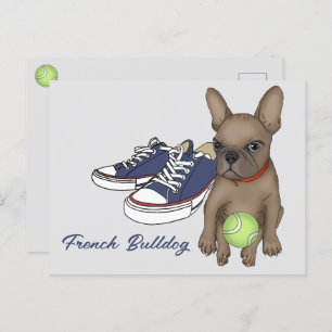 French Bulldog Puppy Postcard