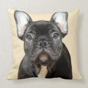 French Bulldog Puppy Throw Pillow