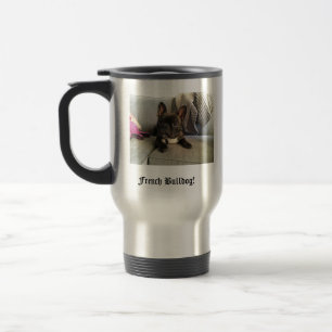 French Bulldog Puppy Travel Mug