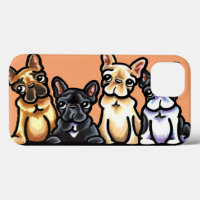 French Bulldog Quartet