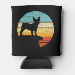 French Bulldog Retro Vintage Dog Puppy Owner Lover Can Cooler
