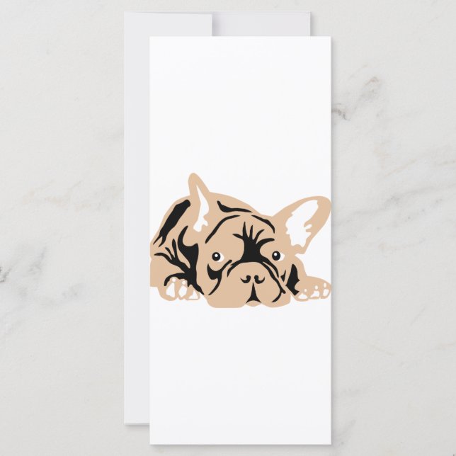 French Bulldog rose (Front)