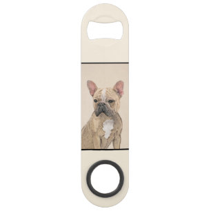 French Bulldog (Sable) Painting - Cute Original Do Bar Key