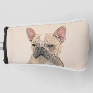 French Bulldog (Sable) Painting - Cute Original Do Golf Head Cover