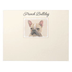 French Bulldog (Sable) Painting - Cute Original Do Notepad