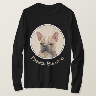 French Bulldog (Sable) Painting - Cute Original Do T-Shirt