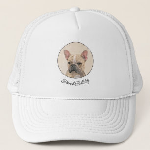 French Bulldog (Sable) Painting - Cute Original Do Trucker Hat