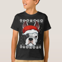 French Bulldog Santa Hat Christmas Pajama Cute Dog
