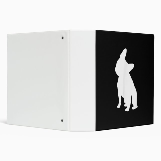 french bulldog simple | frenchie cute gift binder (Background)