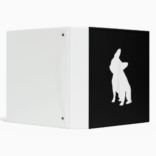 french bulldog simple   frenchie cute gift binder
