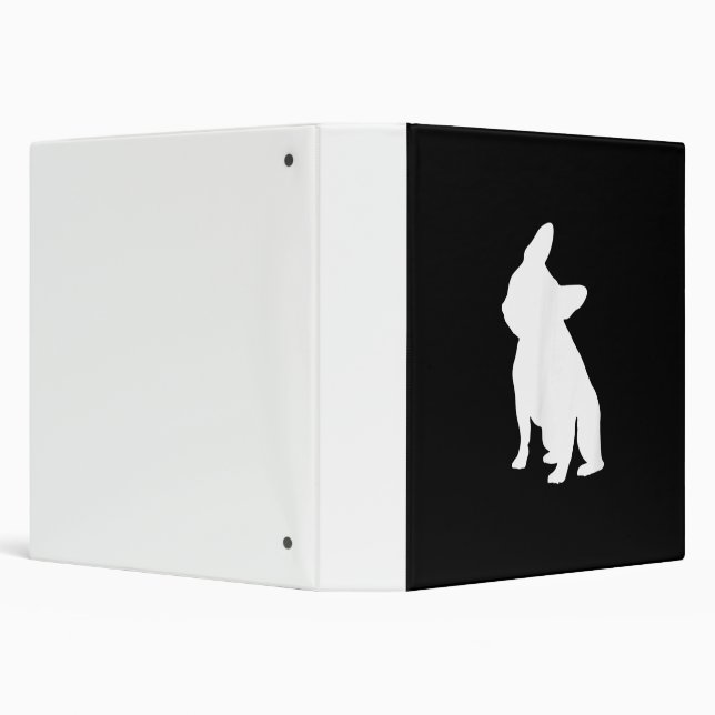 french bulldog simple | frenchie cute gift binder (Background)