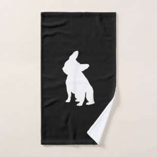 french bulldog simple   frenchie cute gift hand towel
