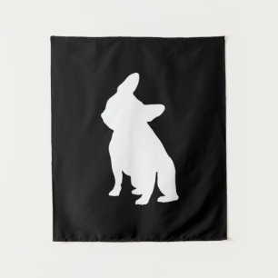 french bulldog simple   frenchie cute gift tapestry