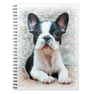 French Bulldog spiral notebook