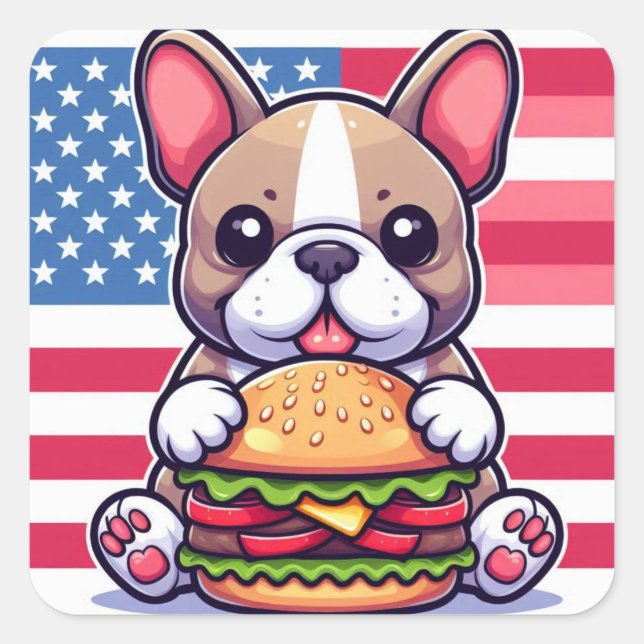 French Bulldog Sticker (Front)