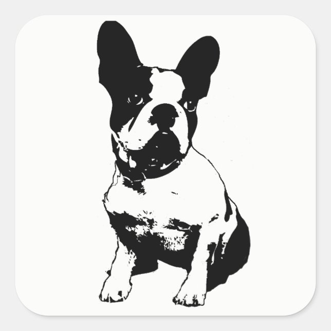 French Bulldog Sticker (Front)
