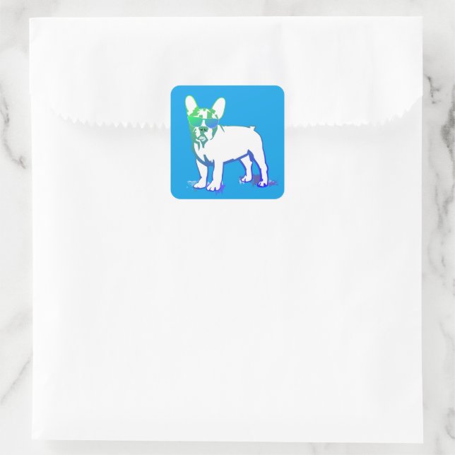 French Bulldog sticker indoor (Bag)