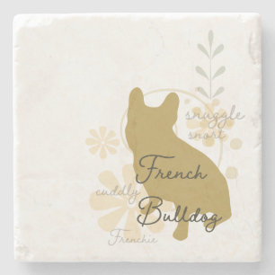 French Bulldog Stone Coaster
