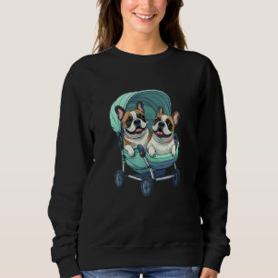 French Bulldog Stroller Sweatshirt