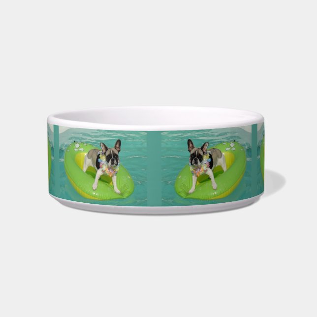 French Bulldog Summer French Bulldog Bowl (Front)