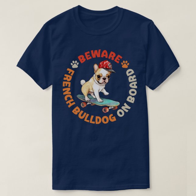 French Bulldog T-Shirt (Design Front)