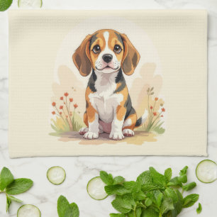 French Bulldog Tan Fawn-Colored Cute Frenchie Dog Kitchen Towel