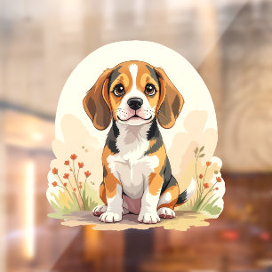 French Bulldog Tan Fawn-Colored Cute Frenchie Dog Window Cling