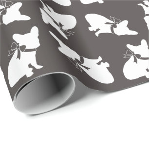 French Bulldog Theme Party - Baby Shower Neutral Wrapping Paper