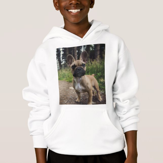 French Bulldog Throw Pillow (Front)