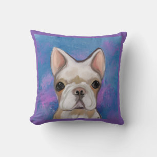 FRENCH BULLDOG THROW PILLOW