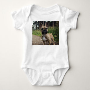 French Bulldog Throw Pillow Baby Bodysuit