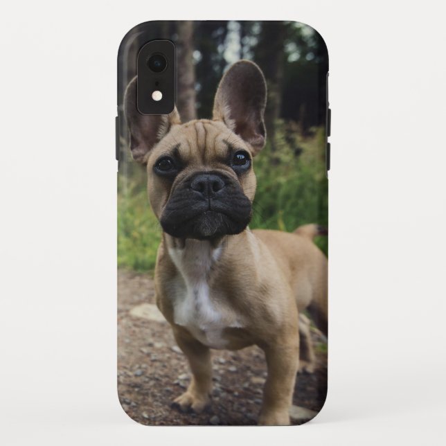 French Bulldog Throw Pillow Case-Mate iPhone Case (Back)